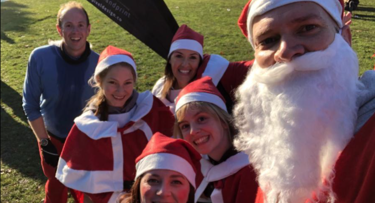 The One where we completed the KEMP Santa Fun Run